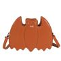 Personalized Faux Leather Cartoon 3D Black Brown Women Crossbody Small Shoulder Handbag Bag