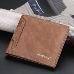 ZR102 High-end Short Multi-card Men's Card Bag Fashion Open Horizontal Wallet Korean Version Zero Wallet for Father