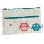 Gelory New Model Fashion Custom Design Cartoon Monster Printed School Small Canvas Zipper Pencil Case Custom Canvas Pencil Bag