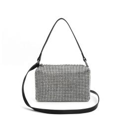 Classic Luxury Wholesale Pu Leather Women Purse Diamond Bags Female Crossbody Bag Handbag Ladies Shoulder Bag