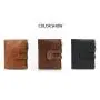 ZWY277 RFID Men New Wholesale Short Vintage Wallet Genuine Leather Lightweight Stylish Multi-Card Coin Purse Business Money Clip