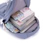 XL033 New Korean Version Comfortable Breathable Students' Backpacks Lightweight Shoulder Bag Adjustable Outdoor Travel Bag