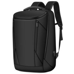 Waterproof USB Business Backpack Laptop Gift Bag Unisex Travel Backpack with Thickened Decompression Anti-Seismic Custom Logo