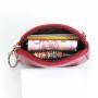 ZWY018 New Women Short Mini Wallet Wholesale Compact Zipper PU Leather Coin Purse Daily Fashion Solid Color Clutch Key Bag