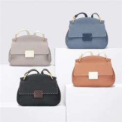 Factory Direct High Quality Small Long Strap Messenger Genuine Leather Crossbody Shoulder Bag For Women Handbags And Purses