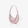 2024 Wholesale Shoulder Fashion Vegan Leather Luxury Fashion Hobo Chain Strap Women Handbag Purse Designer Shoulder Bag