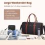 LOVEVOOK 2024 fashion outdoor travel handbags 3pc carry on Bags with shoe pocket Toiletry Weekender travel luggage duffel bags