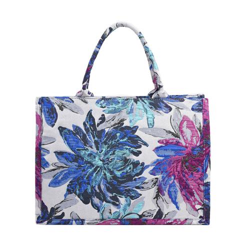 Large Capacity handbag 2023 new fashion printed canvas for women commuting tote bag