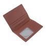 Factory direct leather passport holder slim passport wallet card holder leather passport cover