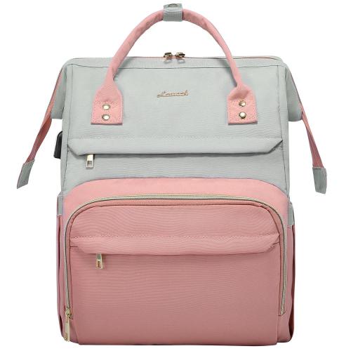 LOVEVOOK 14 15.6 17 inch Laptop Backpacks with USB Charging Port Travel Work Bags Student Bookbag Teacher Women School Backpack