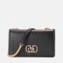 SUSEN Chrisbella Custom pu vegen leather clutch bags weave folds sling shoulder ladies Leather  crossbody bag
