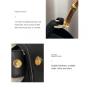 Custom 2024 Designer Handmade Genuine Leather Women Hand Bag Sac Fourre Tout En Cuir Crossbody Bag Purse