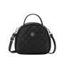 Fashion Fancy Round Small Ladies Handbag Solid Color Single Shoulder Crossbody Bags Female