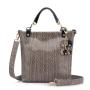 Realer Drop shipping OEM fashion shoulder crossbody bags classic melon seed pattern genuine leather women purses and handbags