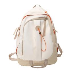 ZF120 Shoulder Bag Men Casual Students Schoolbag Female Fashionable Travel Backpack Waterproof Breathable Wear-resistant