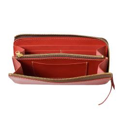 Women's RFID Blocking Leather Zip Around Wallet Large Card Holder Clutch Travel Purse