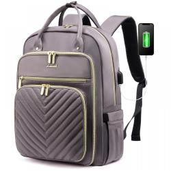 2023 New Style LOVEVOOK Custom Waterproof lightweight College School Nurse Daypack with USB Fashion Laptop Backpack for Women