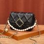 New Fashion Designer Handbag wholesale women handbags Diamond Lattice Small Square Bag Embossed Pu Leather Single Shoulder Bag