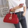 ladysky metal letter Best Selling Hand Bags textures ladies bags fashion single shoulder bag for women trend manufacturer 33 CM