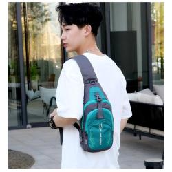 ZR659 Chest Waist Bag Nylon Unisex New Outdoor Shoulder Bag Sports Travel Waterproof High Quality Crossbody Backpack Man Bag