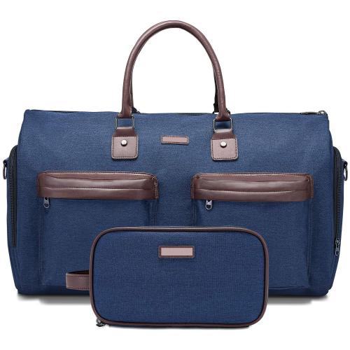 Stylish Business Trips Travel Suit Dress Carrier Storage Carry on Garment Duffle Bag with with Toiletry Bag &Shoe Pouch