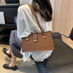 2024 new design luxury PU handbags ladies fashion shoulder handbag