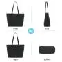 Lovevook fashion designer luxury hand bags set female PU leather work tote bags for women high quality ladies purse and handbags