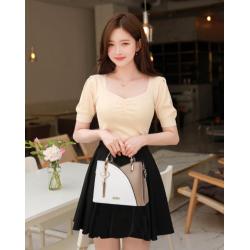 Wholesale Popular Women's Bucket Bag Retro Fashion Single Shoulder Bag Large Capacity Latest Design Ladies Messenger Bag