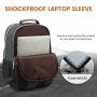 LOVEVOOK 17 18 Inch Laptop Bag Computer Backpack Unisex Professional Waterproof Travel Backpack Work Bag College Carryon Daypack