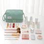Wholesale Fashionable Nylon Large Toiletry Bag Travel Hand Portable Women Cosmetic Bag