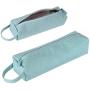 Gelory Custom Logo Oval Design Oxford Pen Bag School Student Portable Multifunctional Pencil Case Pouch