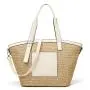 Custom Trendy Women Summer Beach Straw Bucket Bag Fashion hand Large Capacity Holiday Vacation Woven Travel Beach Tote Bags