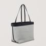 Hot Sale Ladies Large Capacity Tote Bag Luxury PU Leather With Canvas Bag Custom Women Shoulder Bags