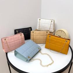 New Design Litchi square pillow bag 2024 ladies sling shoulder bags summer new female women crossbody bag