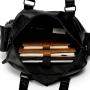 Classic Men's Handbag Solid Color Luxury Mens Bags PU Fashion Travel Bag Trend