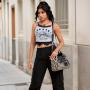 super product fashion Unique collar ladies bag crossbody bag for girls top selling quality PU women's handbag bag factory 26 cm