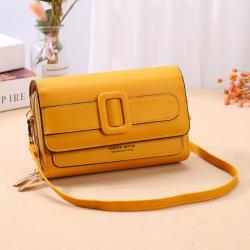 New Women's Purse Mobile Phone Bag Fashionable Korean Version Fashion Color Contrast Small Square Bag One-shoulder Crossbody Bag