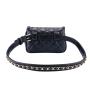 2024 Custom Hot Sale Quilted Waist Fanny Bag For Women Luxury With Removable Straps