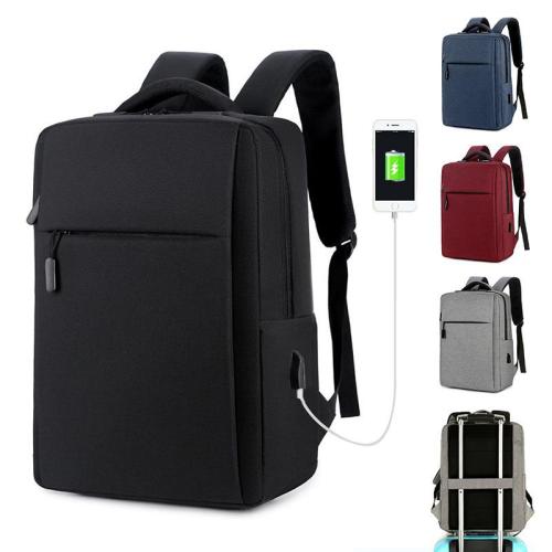 ZR527 High Quality Unisex Computer Backpack Laptop Bag Oxford Fabric Zipper Customizable Logo Gift Backpack Business Schoolbag