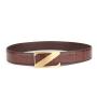 Ceinture En Cuir Veritable Custom Logo Famous Brands Belt Luxury Designer Wholesale Crocodile  Leather Belts For Mens