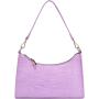 2022 LOVEVOOK Purse half moon handbags for women luxury custom logo small shoulder bag pu leather Crocodile girls purses