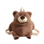 High Quality Factory Customization Logo Fat cute  Animal Plush Bags Toys Custom Kwaii Plushie Backpack