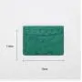 Cartera De Hombres ODM Minimalist Luxury Designer Real Ostrich Skin Small Card Holder Men Women's Business Mini Card Case