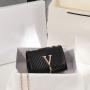 ZR299 Women's Shoulder Bag 2023 New Fashion Simple Stripe Embroidered Tassel Decorative Crossbody Bag