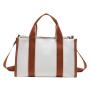 Fashion canvas bag large capacity handbag female single shoulder crossbody Tote bags Hot Sale Korean