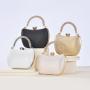 New Arrival Party Bridal Hand bags Chain Crossbody Bag Metal Rhinestones Handle Gold Evening Bags Handbag For Ladies