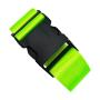 ZR397 Solid Color Herringbone Nylon Adjustable Buckle Luggage Compartment Strap Password Box Explosion-proof Strap