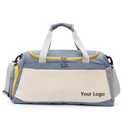 LX041 Printed Logo Sport Bag Hot Selling Travel Bag Sneaker Organizer Waterproof Duffle Bag for Team Players Fitness Handbag