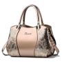 2024 Bags for women Large-Capacity Handbag for Middle-Aged Women Boston Leather with Fashionable Lady Style Portable Mother Bag