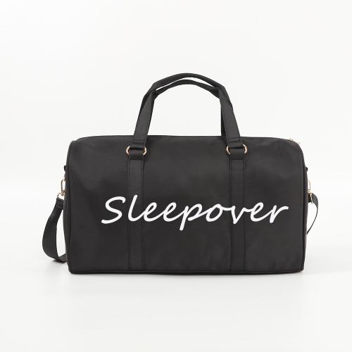 Keymay Stock Large Capacity Travel Bag Duffel Bag Waterproof Nylon Sport Black Light Weight Personalized Outdoor Gym Sports Bag